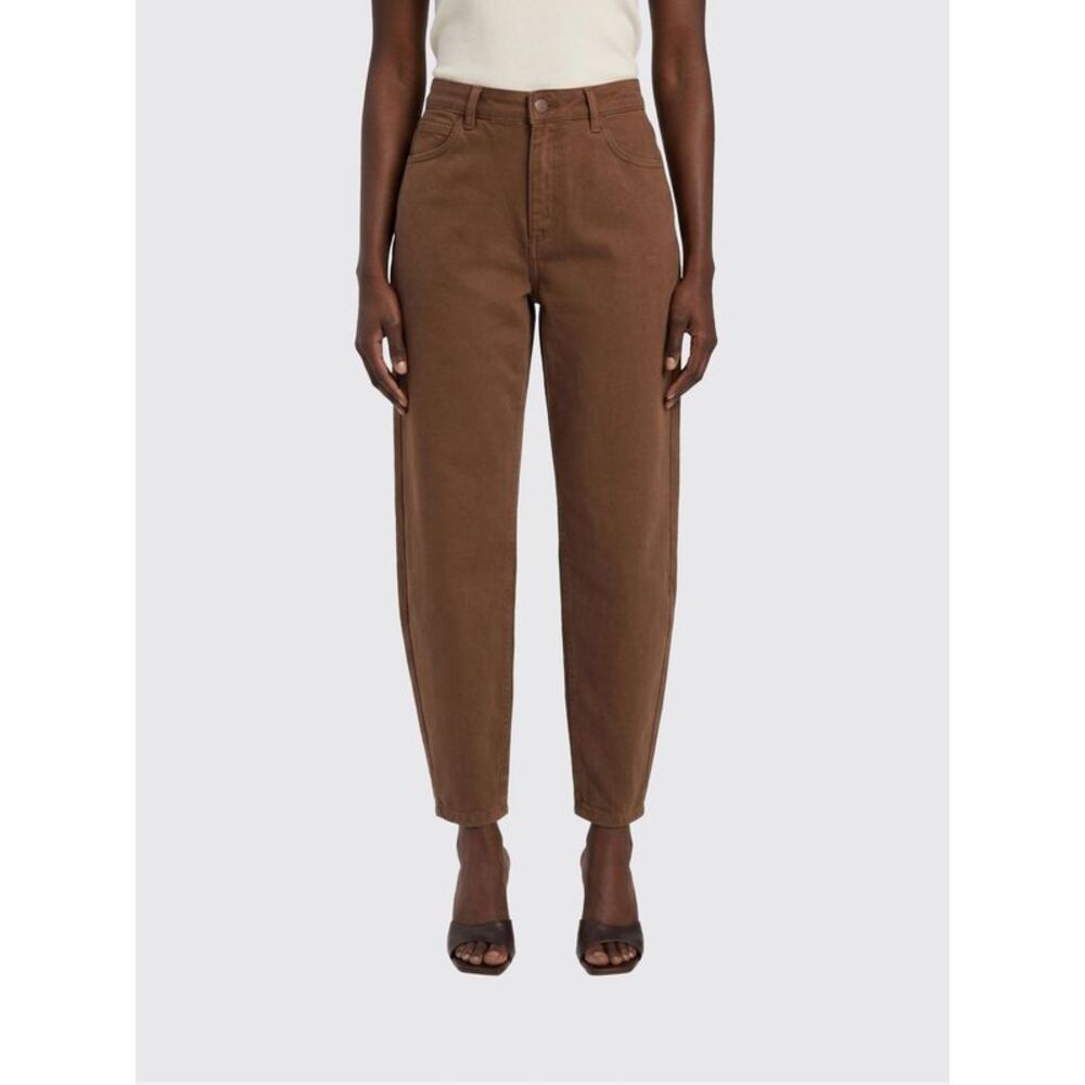 Federica Tosi Jeans Woman Brown